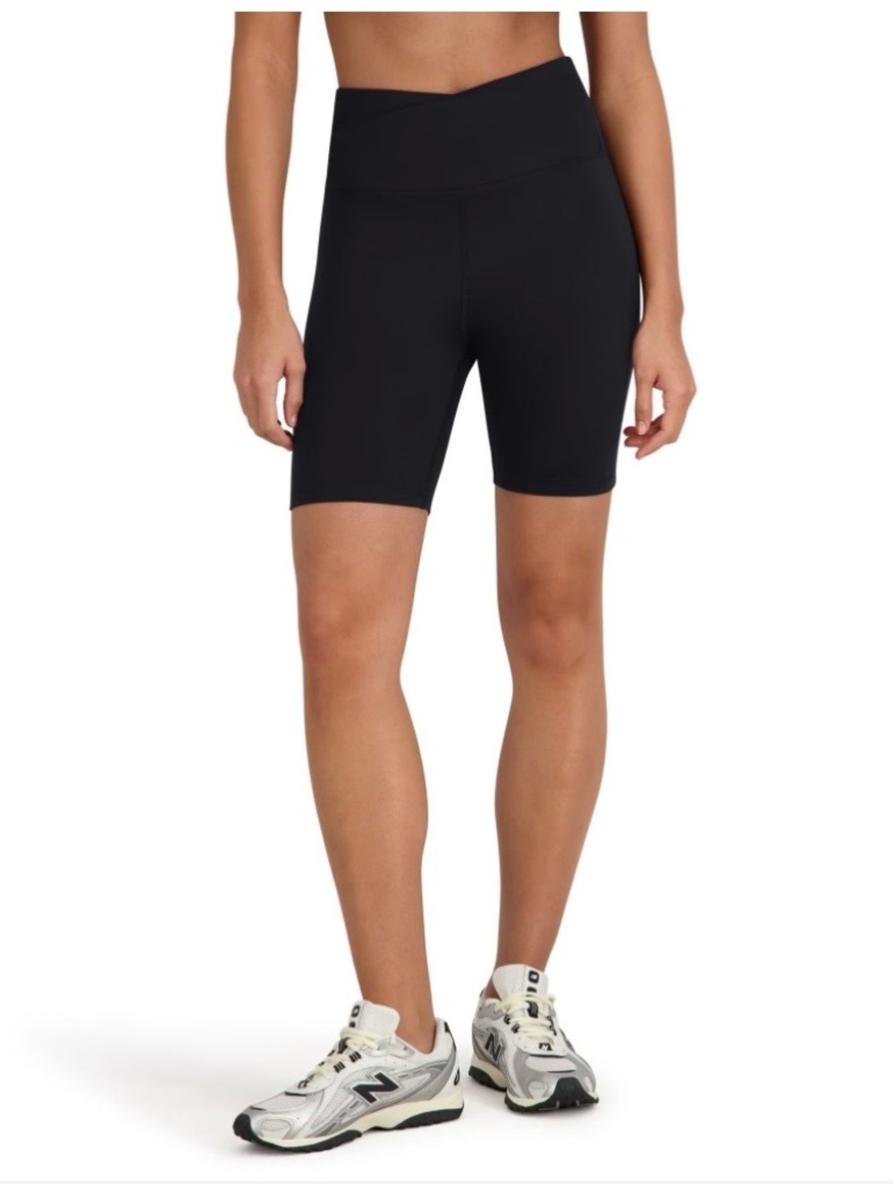 Outdoor Voices Black CloudKnit 7” Bike Shorts size S
